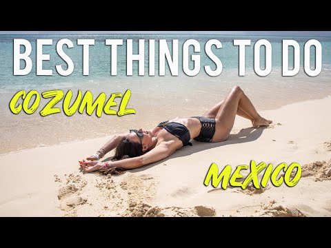 Видео: 10 лучших вещей, которые стоит сделать в COZUMEL MEXICO 2021 🇲🇽