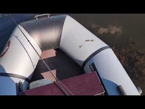 Видео: обзор моторной лодки АкваPRO 2800МЭ ПВХ серая + слань