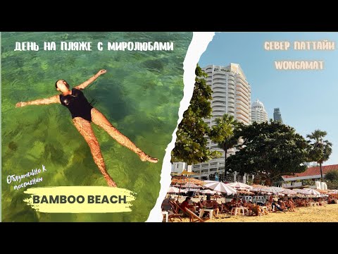 Видео: Север Паттайи: пляж Bamboo | Вонгамат | Ужин в кафе Санкт-Петербург | Паттайя 2025 | ВЛОГ