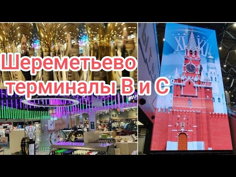 Видео: Аэропорт Шереметьево. Терминалы В и С