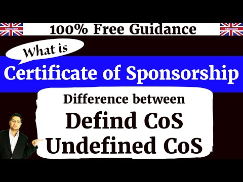 Видео: Разъяснение сертификата спонсорства: определённый и неопределённый CoS | Система SMS
