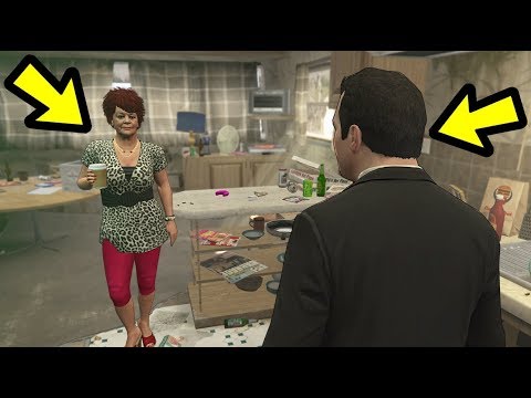 Видео: ЧТО СЛУЧИТСЯ ЕСЛИ МАЙКЛ ВСТРЕТИТ МАМУ ТРЕВОРА?! (GTA 5)