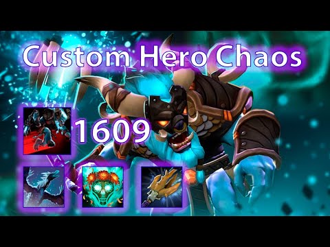 Видео: Мощь 1600 стаков! Бешеная корова уничтожает всех в Custom Hero Chaos Duo