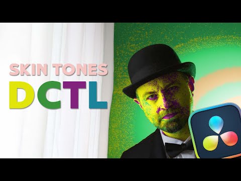 Видео: Как коригирам цвета на кожата чрез DCTL