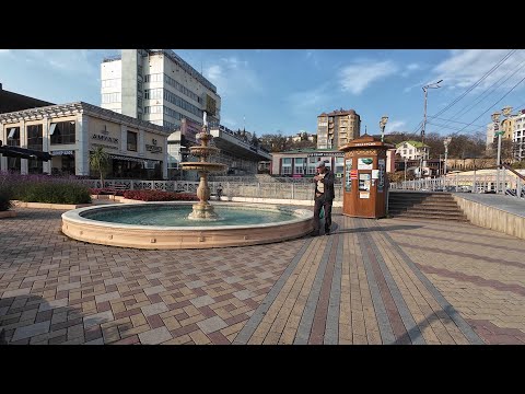 Видео: Кисловодск. Теплая, осенняя прогулка по городу. 8 ноября 2025 г.