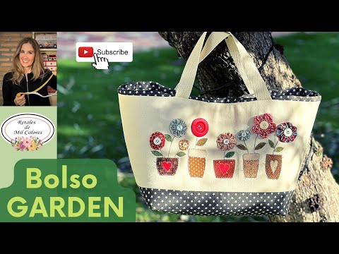 Видео: Корзина "Сад". Магазины проектов по пэчворку, спицы для вязания крючком. Приложения и модели. 143