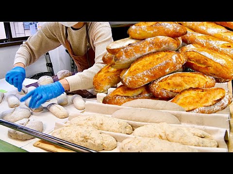 Видео: Свежеиспеченный хлеб издает звук! Придерживается замечательной пекарни, которая печет черствый хлеб.