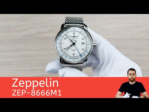 Видео: Немецкий GMT / Zeppelin ZEP-8666M1