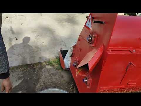 Видео: Гарбузовий комбайн, перше випробовування.