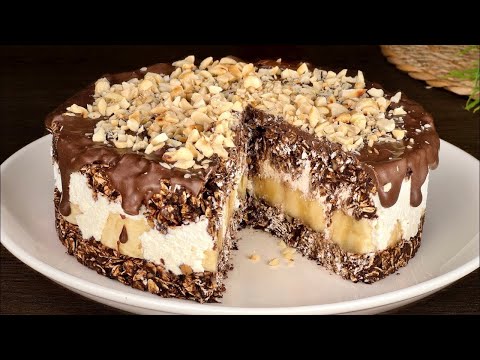 Видео: Я отказалась от сахара с помощью этого пирога без выпечки!  Десерт, о котором все говорят!