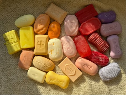 Видео: ASMR Soap cutting | Soap Carving|Резка мыла | ASMR