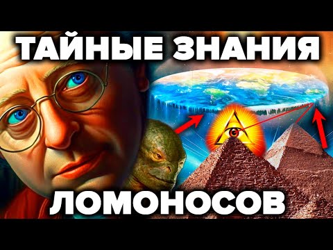 Видео: Ломоносов - то о чём никогда не расскажут в СМИ ! Шокирующая альтернативная история