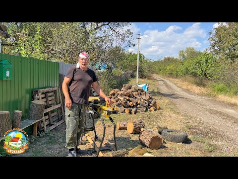Видео: ХУТОР готовится к ЗИМЕ летом! Колем дрова!