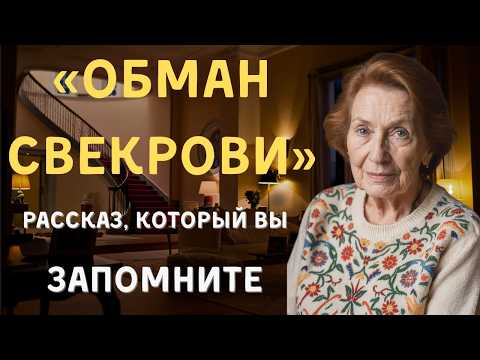 Видео: "ОБМАН СВЕКРОВИ" Я плакала когда читала эту историю... Рассказ, который вы запомните Хитрая свекровь