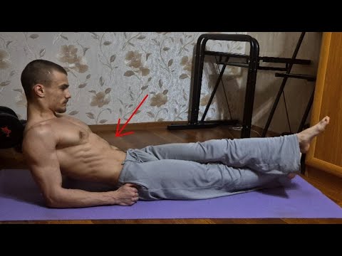 Видео: Нижний пресс дома — комплекс упражнений!