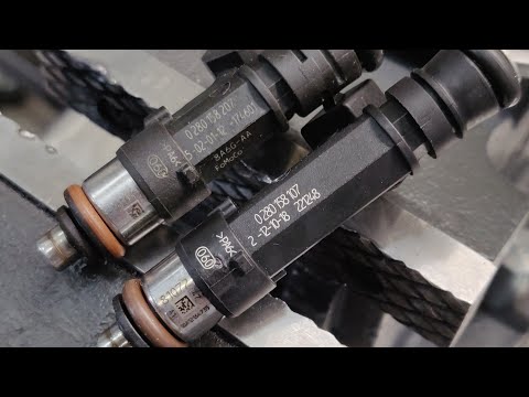 Видео: Заменили штанные форсунки Ford Focus 3 1.6 125лс на «волга» форсунки 0280158107