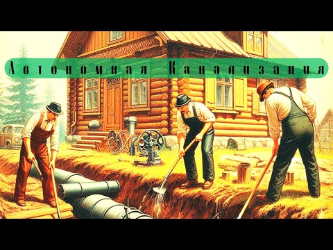 Видео: Автономная Канализация в частном Доме, Деревня в Беларуси