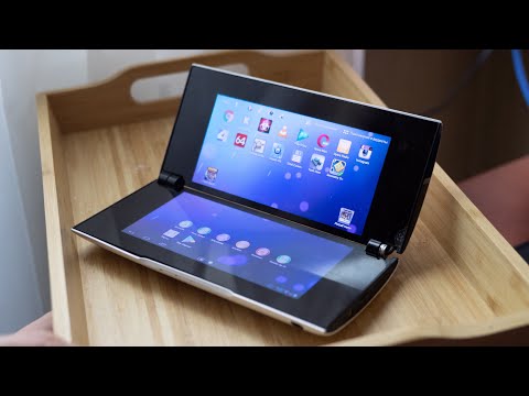 Видео: GALAXY FOLD из 2011 - Sony Tablet P