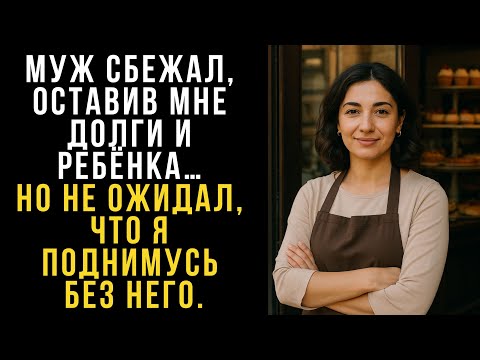 Видео: МУЖ сбежал, оставив мне долги и ребёнка… Но не ожидал, что я поднимусь без него.