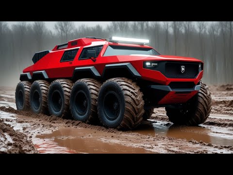 Видео: ЭТИ ВЕЗДЕХОДНЫЕ МОНСТРЫ МОГУТ ПРОЕХАТЬ ТАМ, ГДЕ НЕ ПРОЕДЕТ НИ ОДНО ТРАНСПОРТНОЕ СРЕДСТВО!