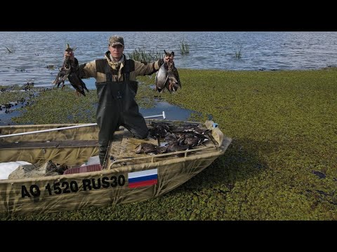 Видео: открытие охоты на утку 2021. тест болотохода в жестких условиях.