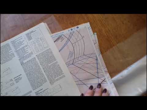 Видео: Как скопировать выкройку из журнала BURDA