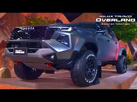 Видео: Новый Toyota HILUX TRAVO 2026 года выпуска «Extreme Sport Concept» 4TREX OVERLAND PLUS — обзор