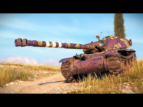 Видео: Bourrasque: Горная Коза Против Стада – World of Tanks