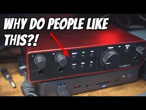 Видео: Аудиоинтерфейс Focusrite Scarlett 2i2 4-го поколения — 3 вещи, которые я люблю, и 3 вещи, которые...