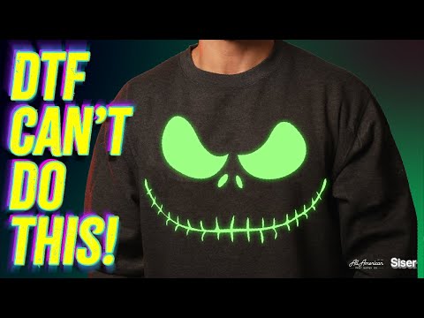 Видео: DTF не может этого сделать | Учебное пособие по Siser Glow HTV