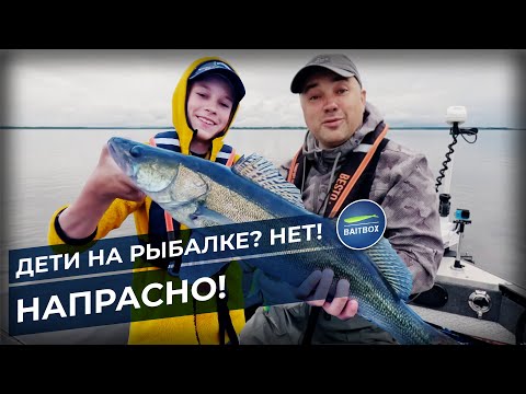Видео: Не берете детей на рыбалку? Напрасно! Ловим с сыном судака на  Рыбинском водохранилище.