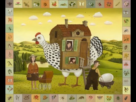 Видео: "На земле, напротив неба". Иронично-жизненные картины Валентина Губарева.