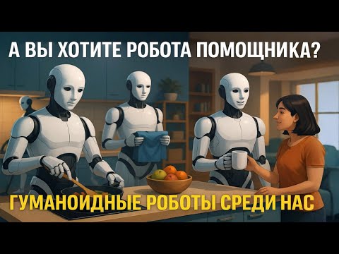 Видео: Роботы-Помощники среди Нас! Гуманоидные Роботы меняют наш Дом | Готовы ли вы жить рядом с Роботом?