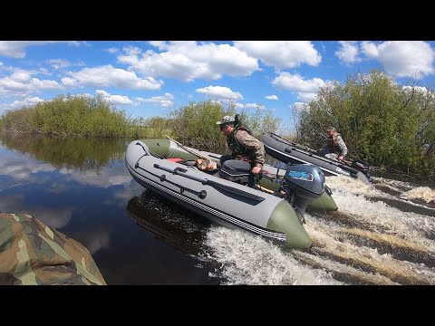 Видео: Погода так и шептала! На лодках по реке. Reef Тритон 360НД/Апачи 3500 НДНД/GLADIATOR C330AL