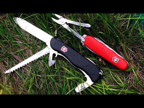 Видео: Victorinox Forester - ШВЕЙЦАРСКИЙ НОЖ НОВИЧКА