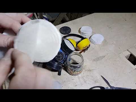 Видео: Как самому сделать фильтры для респиратора РУ-60М
