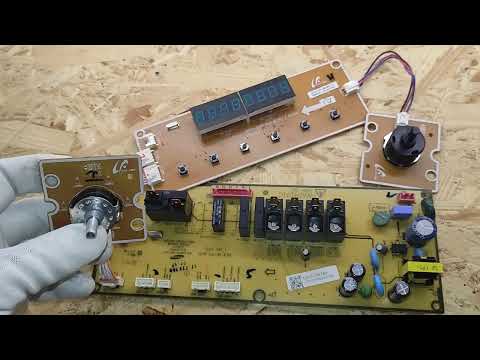 Видео: Духовой шкаф Samsung включается выключается самостоятельно. Регулировка Режимов температуры скачут.
