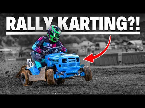 Видео: Я участвовал в гонках на САМЫХ БЫСТРЫХ газонокосилках в Великобритании!