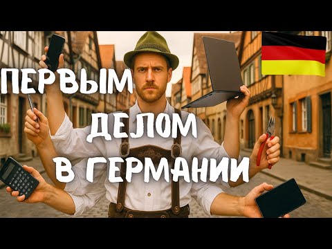 Видео: Что первым делом в Германии?
