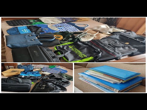 Видео: Расхламление сумок, повторный разбор документов.