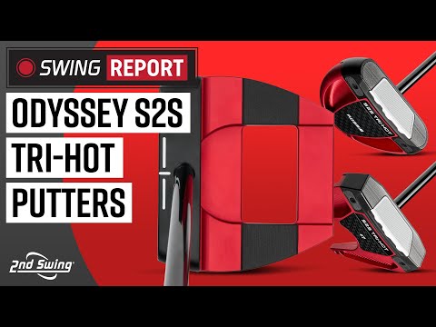 Видео: Паттеры ODYSSEY SQUARE 2 SQUARE TRI-HOT | The Swing Report