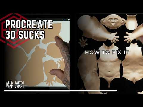 Видео: Почему ваши 3D-татуировки ОТСТОЙЧИВЫ (и как это исправить)