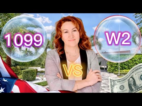 Видео: В чем отличие между W2 и 1099 Работа и Налоги в Америке | Ваш бухгалтер в США