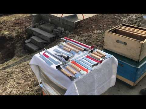 Видео: Советы опытного пчеловода. Обзор стамесок.