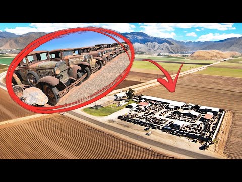 Видео: 200 нереставрированных старинных автомобилей — эта коллекция невероятна!