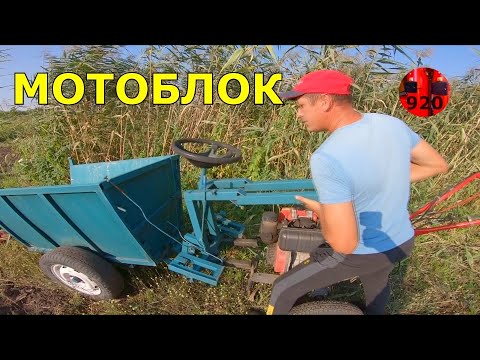 Видео: РОТОВАТОРЫ фрезеровка огорода ПЛУГОМ по картофелю СТАРТЕР мотоблок forte