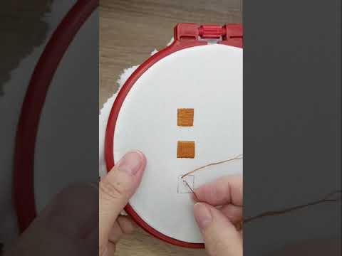 Видео: Простая двусторонняя гладь с настилом