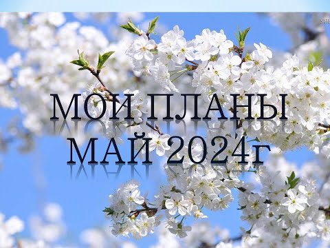 Видео: Мои ПЛАНЫ в раскрасках-антистресс на МАЙ месяц 2024г