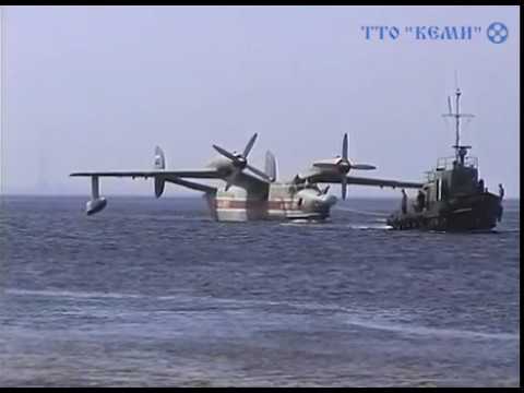Видео: Бе-12П на заливе Помрь в с.Некрасовка Охинского района
