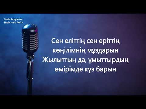 Видео: Serik Ibragimov – Нәзік гүлім / Like-ты Ән 2023